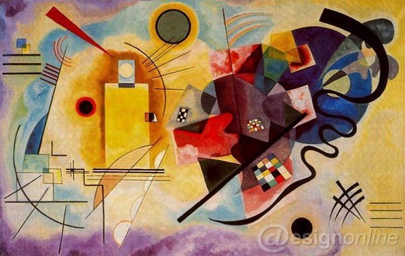 圖3 紅、黃、藍（Red- Yellow-blue）1925年