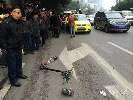 上海開展集中整治對電動平衡車滑板車上路說"不"